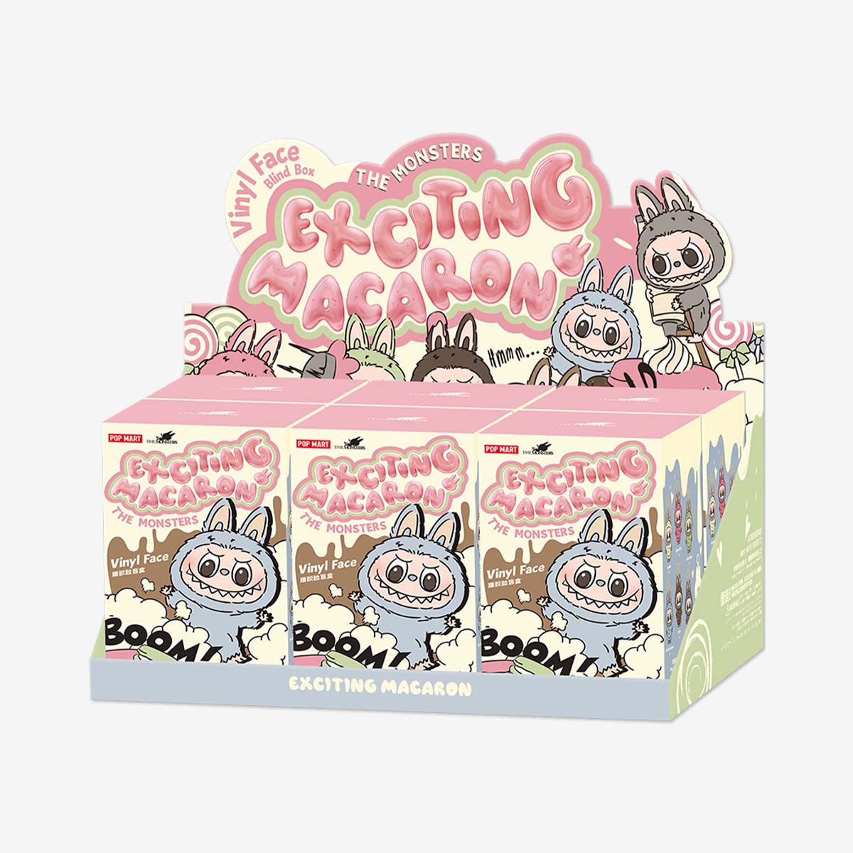 LABUBU THE MONSTERS - Exciting Macaron Vinyl Face Blind Box or Choose Your Color